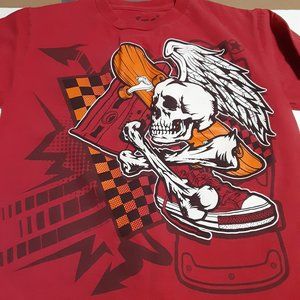 5/$20 FSD Boys Skateboarding Short Sleeve Cotton T Shirt in Size S